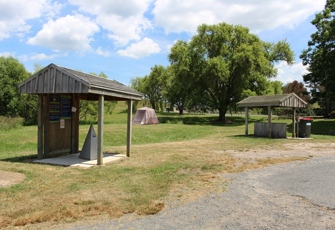 Lake Okaro at Boat Ramp Lake Okaro at Boat Ramp - Land