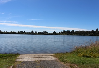 Lake Okaro at Boat Ramp Lake Okaro at Ski Area (New Main