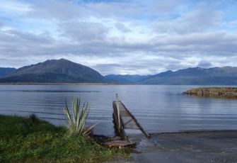 Lake Brunner viewed from Moana yacht club Lake Brunner