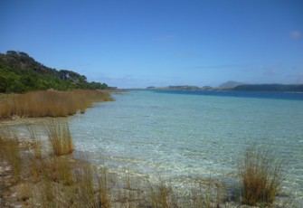 Lake Taharoa at Pump House Lake Taharoa at Pump House